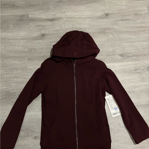 lululemon athletica Jackets & Blazers - lululemon Burgundy zip up